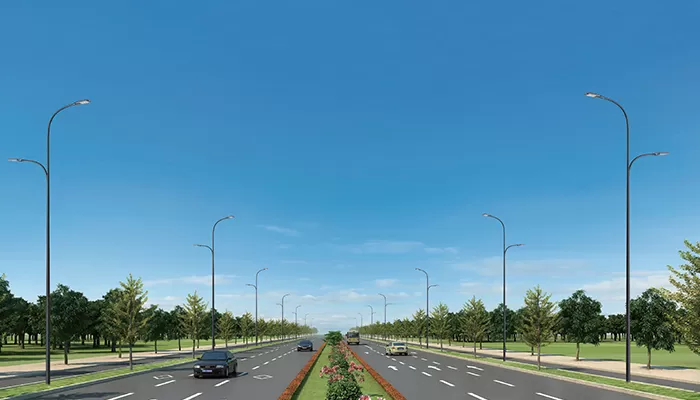 พื้นที่การประยุกต์ใช้โคมไฟถนน LED AC